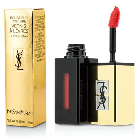 ysl yves saint laurent rouge pur couture vernis a levres|ysl rouge pur couture.